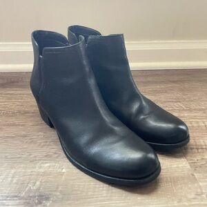 Clarks Black Ankle Booties